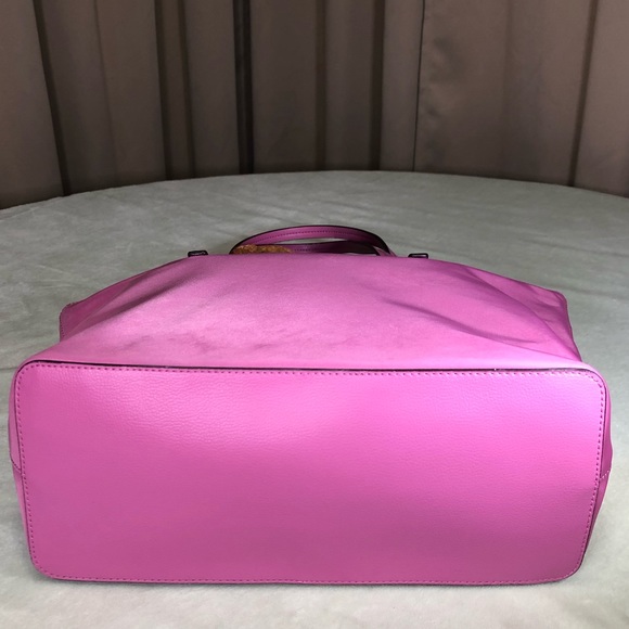 Kate Spade Purple Nylon Carryall Tote Handbag - Picture 7 of 11